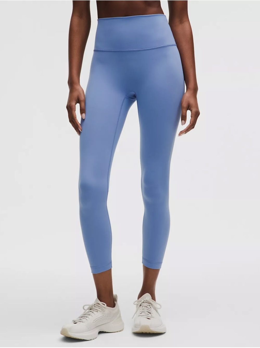 lululemon Wunder Train No Line High-Rise Tight 25” in Prep Blue